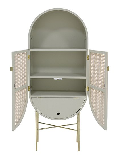 Ovaler Schrank von HKliving &#9733; Kundenbewertung "Sehr gut" &#9733; 10&euro; Rabatt für Neukunden &#9733; Schnell verschickt &#9733; Jetzt günstig kaufen bei car-Moebel.de