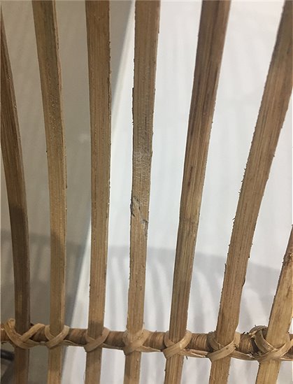 Stuhl, Rattan, natur, Nr. 320 1