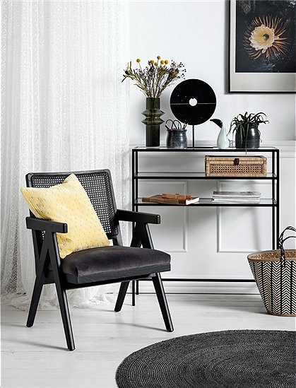 schwarze Konsole von Nordal  &#9733; Kundenbewertung "Sehr gut" &#9733; 10% Rabatt für Neukunden &#9733; Schnell verschickt &#9733; Jetzt günstig kaufen bei car-Moebel.de