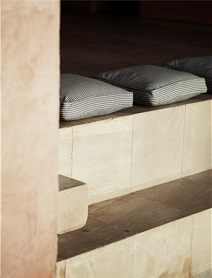 Sitzkissen mit Streifen von Tine K Home &#9733; Kundenbewertung "Sehr gut" &#9733; 10&euro; Neukundenrabatt &#9733; Günstig kaufen bei car-Moebel.de