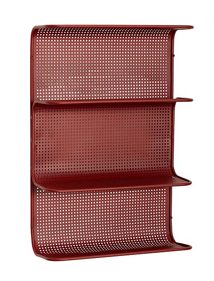 Wandregal Lochblech von Hübsch Interior &#9733; Kundenbewertung "Sehr gut" &#9733; 10&euro; Rabatt für Neukunden &#9733; Jetzt günstig kaufen bei car-Moebel.de