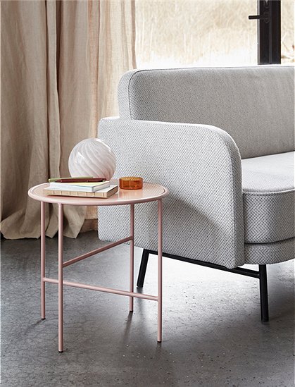 rosa Beistelltisch von HÜBSCH Interior  &#9733; Kundenbewertung "Sehr gut" &#9733; 10&euro; Rabatt für Neukunden &#9733; Jetzt günstig kaufen bei car-Moebel.de