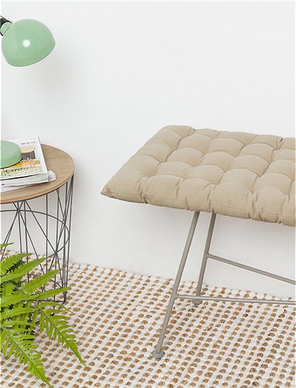Bankauflage aus Baumwolle 120 cm &#9733; Kundenbewertung "Sehr gut" &#9733; 10&euro; Rabatt für Neukunden &#9733; Schnell verschickt &#9733; Günstig bei car-Moebel.de