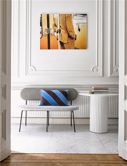Bank mit Rückenlehne von HK Living &#9733; Kundenbewertung "Sehr gut" &#9733; 10&euro; Rabatt für Neukunden &#9733; Jetzt günstig kaufen bei car-Moebel.de