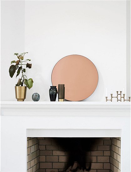 Wandspiegel ohne Rahmen in rose gold von house doctor &#9733; Kundenbewertung "Sehr gut" &#9733; 10&euro; Neukundenrabatt &#9733; Günstig bei car-Moebel.de