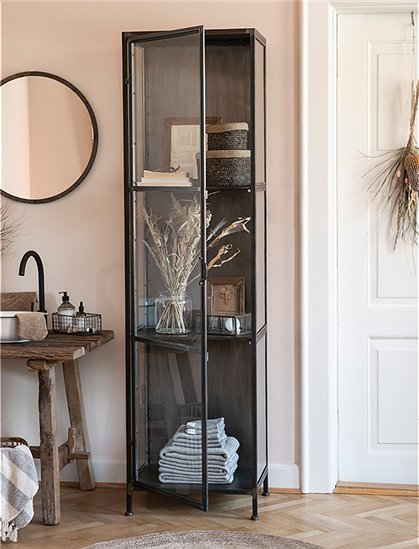 schwarze Vitrine von Ib Laursen &#9733; Kundenbewertung "Sehr gut" &#9733; 10&euro; Rabatt für Neukunden &#9733; Schnell verschickt &#9733; Günstig bei car-Moebel.de
