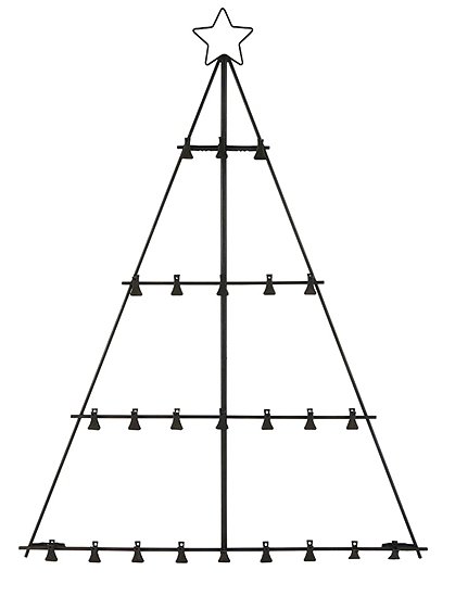 Tannenbaum mit 24 Clips von Ib Laursen &#9733; Kundenbewertung "Sehr gut" &#9733; 10&euro; Neukundenrabatt &#9733; Schnell verschickt &#9733; Günstig bei car-Moebel.de