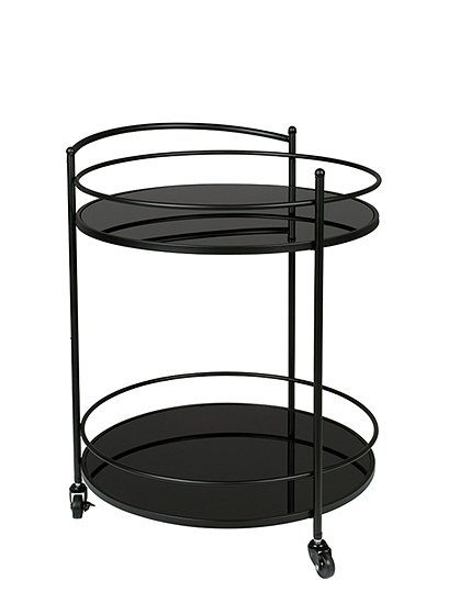 runder Servierwagen, Metall &#9733; Kundenbewertung "Sehr gut" &#9733; 10&euro; Rabatt für Neukunden &#9733; Schnell verschickt &#9733; Jetzt günstig kaufen bei car-Moebel.de