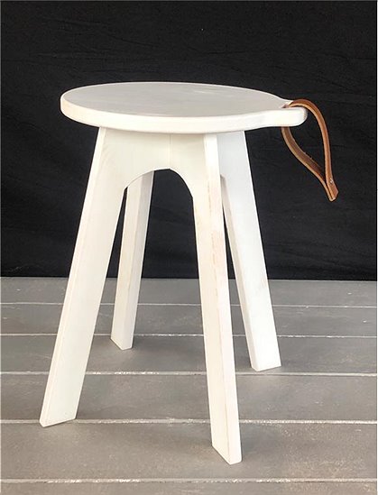 Hocker weiß Nr.566 2