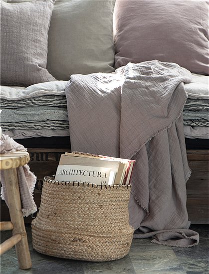 Korb aus Jute von Ib Laursen &#9733; Kundenbewertung "Sehr gut" &#9733; 10&euro; Rabatt für Neukunden &#9733; Schnell verschickt &#9733; Günstig bei car-Moebel.de