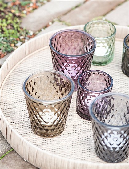 Windlicht für Teelichter aus Glas von Ib Laursen &#9733; Kundenbewertung "Sehr gut" &#9733; 10&euro; Rabatt für Neukunden &#9733; Schnell verschickt &#9733; Günstig bei car-Moebel.de