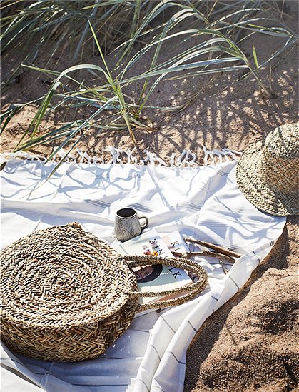 Korbtasche in rund von Madam Stoltz &#9733; Kundenbewertung "Sehr gut" &#9733; 10&euro; Neukundenrabatt &#9733; Günstig kaufen bei car-Moebel.de