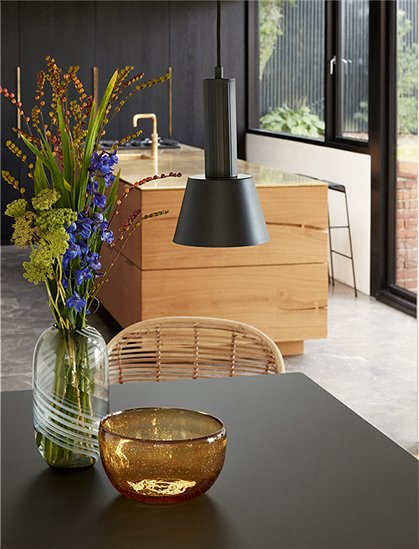 Metalllampe von HÜBSCH Interior &#9733; Kundenbewertung "Sehr gut" &#9733; 10&euro; Neukundenrabatt &#9733; Schnell verschickt &#9733; Günstig kaufen bei car-Moebel.de