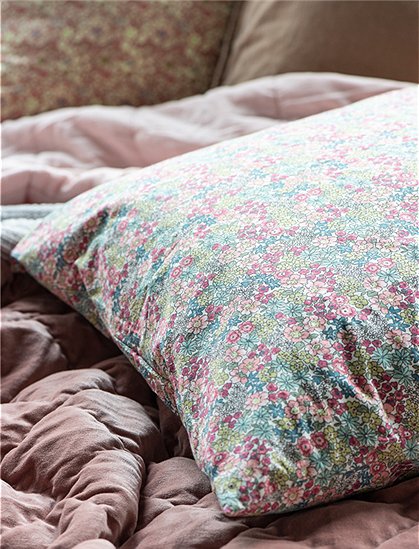 Kissenbezug mit Blumen von Ib Laursen &#9733; Kundenbewertung "Sehr gut" &#9733; 10&euro; Neukundenrabatt &#9733; Schnell verschickt &#9733; Günstig bei car-Moebel.de