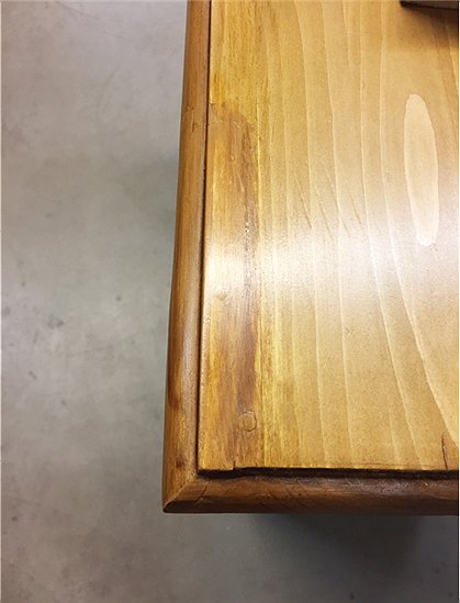 Sekretär mit 6 Schubladen, wachs Nr.708 2