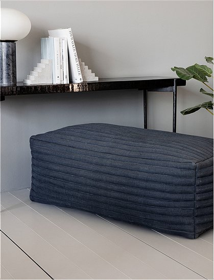Pouf in grau von House Doctor  &#9733; Kundenbewertung "Sehr gut" &#9733; 10&euro; Neukundenrabatt &#9733; Schnell verschickt &#9733; Günstig bei car-Moebel.de
