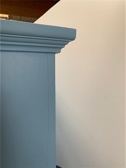 LV00819 Schrank 6 Schubl./1 Tür hellblau 2