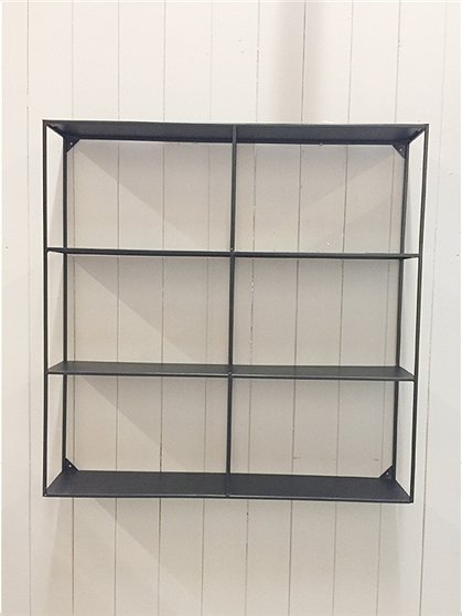 LV00834 Wandregal, 6 Fächer 90 x 15 x 90 2