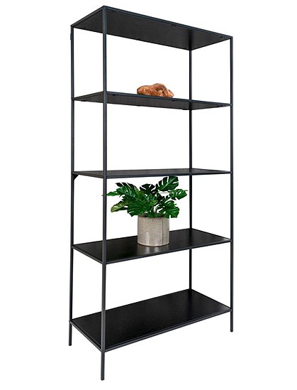 Schwarzes Regal 170 cm &#9733; Kundenbewertung "Sehr gut" &#9733; 10&euro; Rabatt für Neukunden &#9733; Schnell verschickt &#9733; Jetzt günstig kaufen bei car-Moebel.de