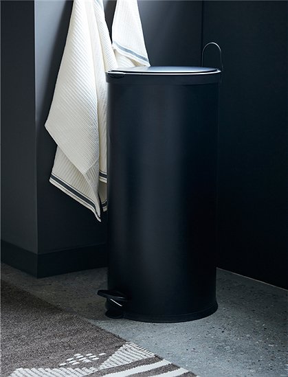 Mülleimer Eda aus Metall von house doctor &#9733; Kundenbewertung "Sehr gut" &#9733; 10&euro; Rabatt für Neukunden &#9733; Jetzt günstig kaufen bei car-Moebel.de