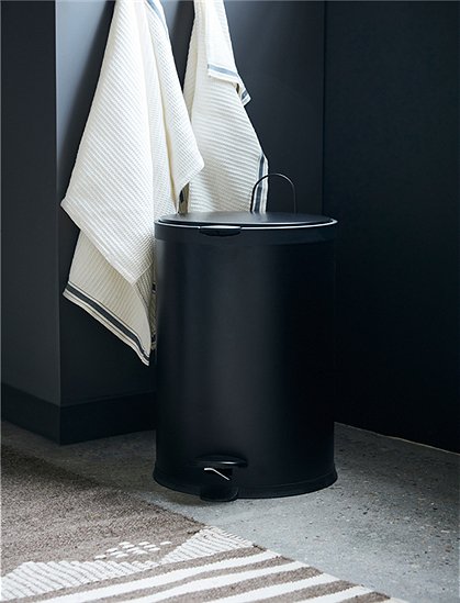 Mülleimer Eda aus Metall von house doctor &#9733; Kundenbewertung "Sehr gut" &#9733; 10&euro; Rabatt für Neukunden &#9733; Jetzt günstig kaufen bei car-Moebel.de