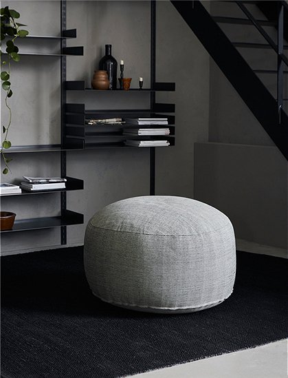 Runder Sitzpouf Tabi von House Doctor &#9733; Kundenbewertung "Sehr gut" &#9733; 10&euro; Neukundenrabatt &#9733; Schnell verschickt &#9733; Günstig bei car-Moebel.de