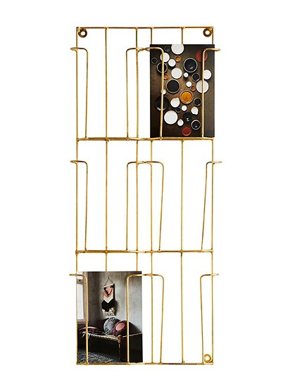 Kartenhalter gold von Madam Stoltz &#9733; Kundenbewertung "Sehr gut" &#9733; 10&euro; Rabatt für Neukunden &#9733; Jetzt günstig kaufen bei car-Moebel.de
