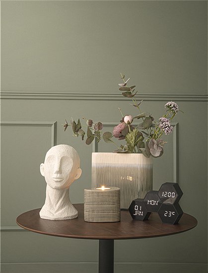 Vase Triangle aus Keramik von present time &#9733; Kundenbewertung "Sehr gut" &#9733; 10&euro; Rabatt für Neukunden &#9733; Jetzt günstig kaufen bei car-Moebel.de