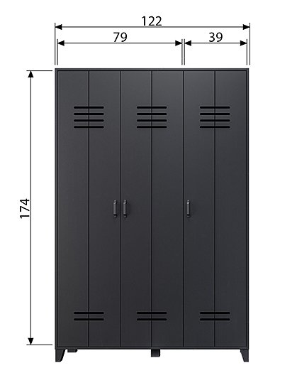 Spindschrank von vtvonen &#9733; Kundenbewertung "Sehr gut" &#9733; 10&euro; Neukundenrabatt &#9733; Schnell verschickt &#9733; Günstig kaufen bei car-Moebel.de