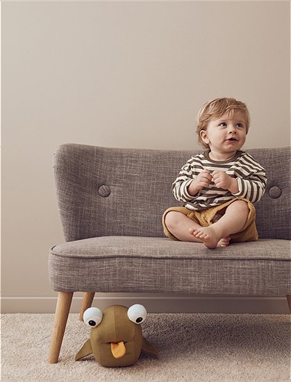 graues Polstersofa für Kinder &#9733; Kundenbewertung "Sehr gut" &#9733; 10&euro; Rabatt für Neukunden &#9733; Schnell verschickt &#9733; Jetzt günstig kaufen bei car-Moebel.de