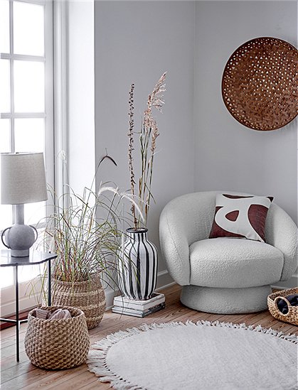 Teppich Linnea von Bloomingville &#9733; Kundenbewertung "Sehr gut" &#9733; 10&euro; Rabatt für Neukunden &#9733; Schnell verschickt &#9733; Günstig bei car-Moebel.de