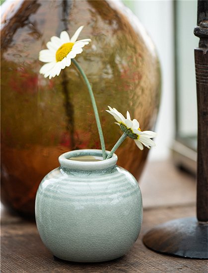 glasierte Vase aus Keramik von Ib Laursen &#9733; Kundenbewertung "Sehr gut" &#9733; 10&euro; Rabatt für Neukunden &#9733; Schnell verschickt &#9733; Günstig bei car-Moebel.de