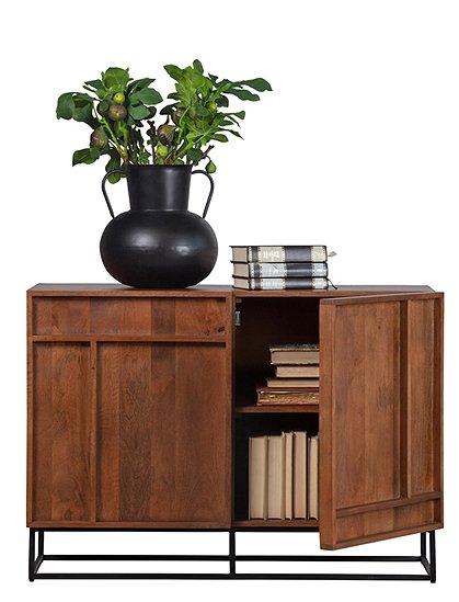 Anrichte Forrest aus Mangoholz von WOOOD &#9733; Kundenbewertung "Sehr gut" &#9733; 10&euro; Rabatt für Neukunden &#9733; Schnell verschickt &#9733; Günstig bei car-Moebel.de