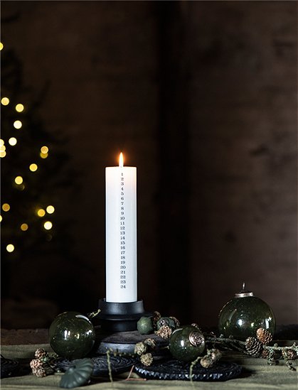 Adventskalenderkerze 1-24 von Ib Laursen &#9733; Kundenbewertung "Sehr gut" &#9733; 10&euro; Rabatt für Neukunden &#9733; Schnell verschickt &#9733; Günstig bei car-Moebel.de