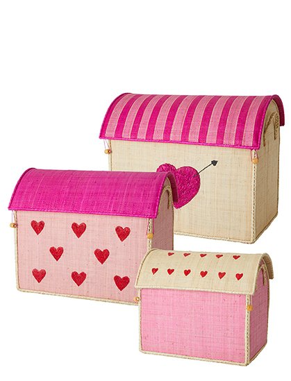 Spielzeugkörbe Herzen rice &#9733; Kundenbewertung "Sehr gut" &#9733; 10&euro; Rabatt für Neukunden &#9733; Schnell verschickt &#9733; Jetzt günstig kaufen bei car-Moebel.de