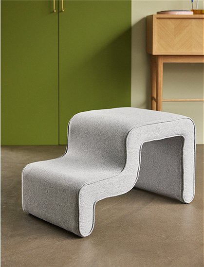 Pouf Stufe von HÜBSCH Interior &#9733; Kundenbewertung "Sehr gut" &#9733; 12&percnt; Rabatt für Neukunden &#9733; Schnell verschickt &#9733; Günstig bei car-Moebel.de!