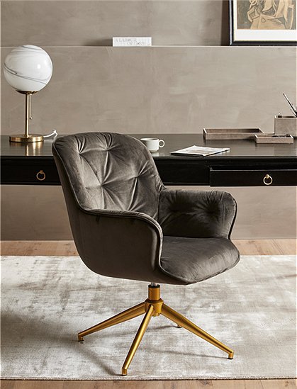 Samt Stuhl Lea von Nordal &#9733; Kundenbewertung "Sehr gut" &#9733; 10&euro; Rabatt für Neukunden &#9733; Schnell verschickt &#9733; Jetzt günstig kaufen bei car-Moebel.de