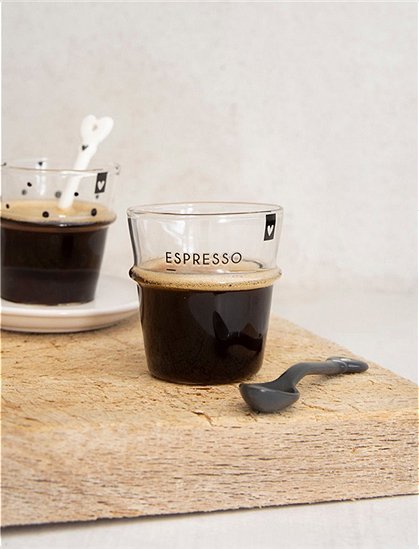 Espresso Glas von Bastion Collections &#9733; Kundenbewertung "Sehr gut" &#9733; 10&euro; Rabatt für Neukunden &#9733; Schnell verschickt &#9733; Jetzt bei car-Moebel.de