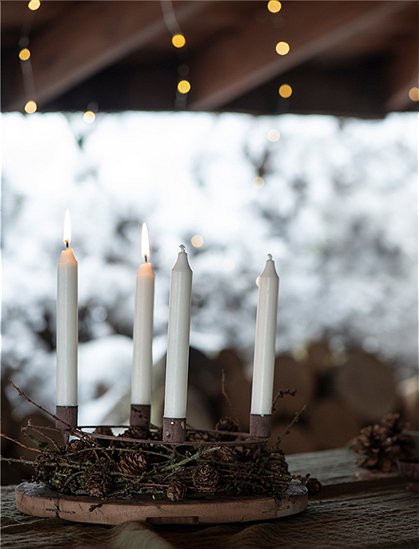Adventskranz-Kerzenhalter von Ib Laursen &#9733; Kundenbewertung "Sehr gut" &#9733; 10&euro; Rabatt für Neukunden &#9733; Schnell verschickt &#9733; Günstig bei car-Moebel.de