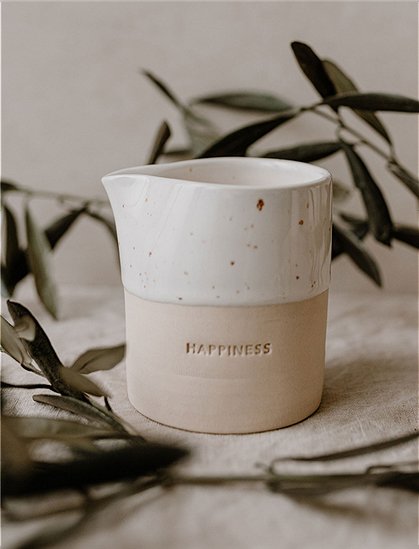 Kännchen Happiness von Eulenschnitt &#9733; Kundenbewertung "Sehr gut" &#9733; 10&euro; Rabatt für Neukunden &#9733; Schnell verschickt &#9733; Günstig bei car-Moebel.de
