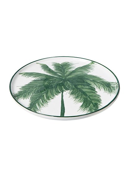 Teller mit Palmen bold & basic von HKliving &#9733; Kundenbewertung "Sehr gut" &#9733; 10&euro; Rabatt für Neukunden &#9733; Schnell verschickt &#9733; Jetzt bei car-Moebel.de