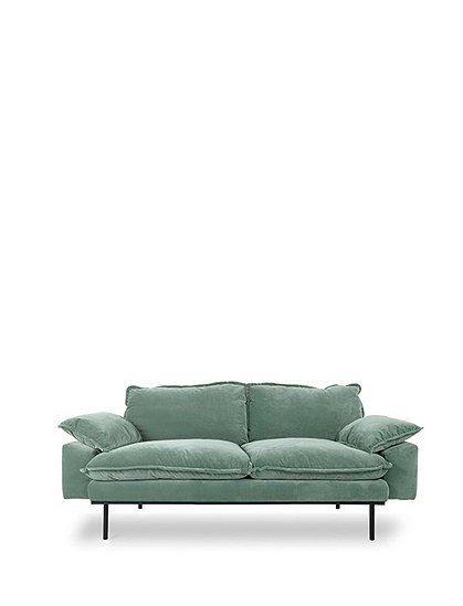 Retro 2er Sofa von HKliving &#9733; Kundenbewertung "Sehr gut" &#9733; 10&euro; Rabatt für Neukunden &#9733; Schnell verschickt &#9733; Jetzt günstig kaufen bei car-Moebel.de