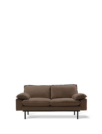 Retro 2er Sofa von HKliving &#9733; Kundenbewertung "Sehr gut" &#9733; 10&euro; Rabatt für Neukunden &#9733; Schnell verschickt &#9733; Jetzt günstig kaufen bei car-Moebel.de