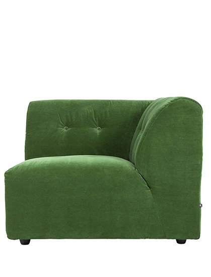 Modulsofa Vint Samt grün von HKliving &#9733; Kundenbewertung "Sehr gut" &#9733; 10% Rabatt für Neukunden &#9733; Jetzt günstig kaufen bei car-Moebel.de