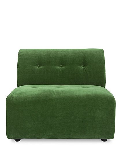 Modulsofa Vint Samt grün von HKliving &#9733; Kundenbewertung "Sehr gut" &#9733; 10% Rabatt für Neukunden &#9733; Jetzt günstig kaufen bei car-Moebel.de