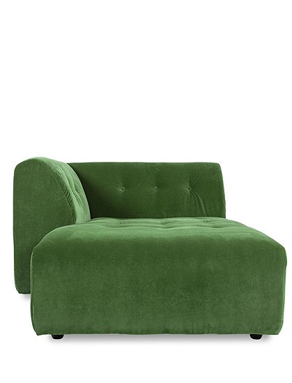 Modulsofa Vint Samt grün von HKliving &#9733; Kundenbewertung "Sehr gut" &#9733; 10% Rabatt für Neukunden &#9733; Jetzt günstig kaufen bei car-Moebel.de