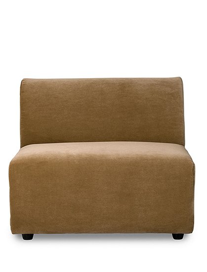 Modulsofa Jax Samt mustard von HKliving &#9733; Kundenbewertung "Sehr gut" &#9733; 10% Rabatt für Neukunden &#9733; Jetzt günstig kaufen bei car-Moebel.de