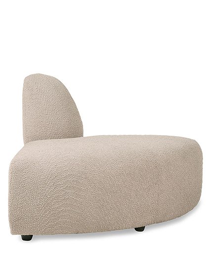 Modulsofa Jax Boucle taupe von HKliving &#9733; Kundenbewertung "Sehr gut" &#9733; 10% Rabatt für Neukunden &#9733; Jetzt günstig kaufen bei car-Moebel.de