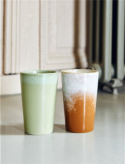 Tee Becher 70s von HKliving &#9733; Kundenbewertung "Sehr gut" &#9733; 10&euro; Rabatt für Neukunden &#9733; Schnell verschickt &#9733; Günstig bei car-Moebel.de