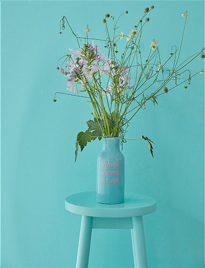 Keramikvase in blau von rice &#9733; Kundenbewertung "Sehr gut" &#9733; 10&euro; Rabatt für Neukunden &#9733; Schnell verschickt &#9733; Rice jetzt günstig kaufen bei car-Moebel.de